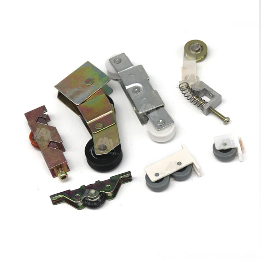 one-way wheel small sliding nylon  plastic roller 5020 window roller