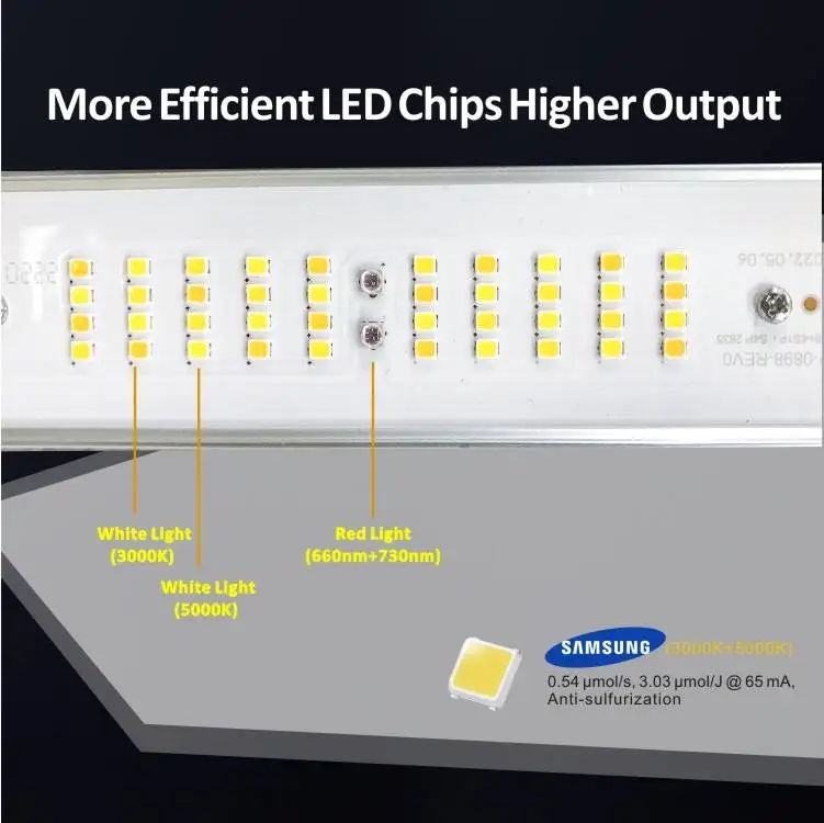 720W-1200W полный спектр + UV FR питается от HPS 600W электронный балласт садовое растение светодиодный светильник для выращивания растений