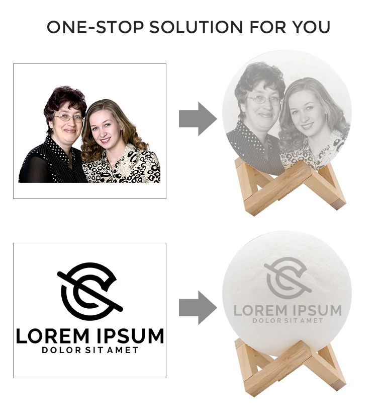 3D Most Realistic Artificial Purple Galaxy Moon Lamp Large Floating Light Up Moon Ball Shaped Table Night Lamp With Photo