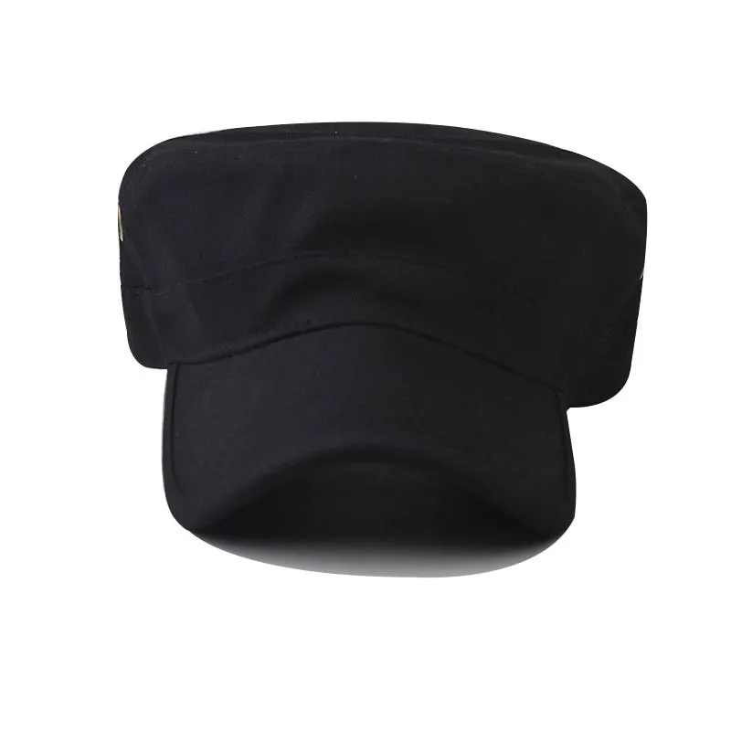 Оптовая продажа, новая весенняя модная мужская хлопковая шляпа от солнца, плоская шляпа