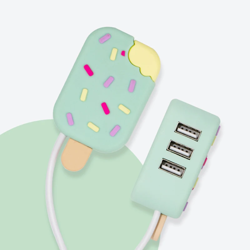 High Quality Multi Port Usb Charger Mini Usb Hub 3 Port Usb Port Portable For Girls