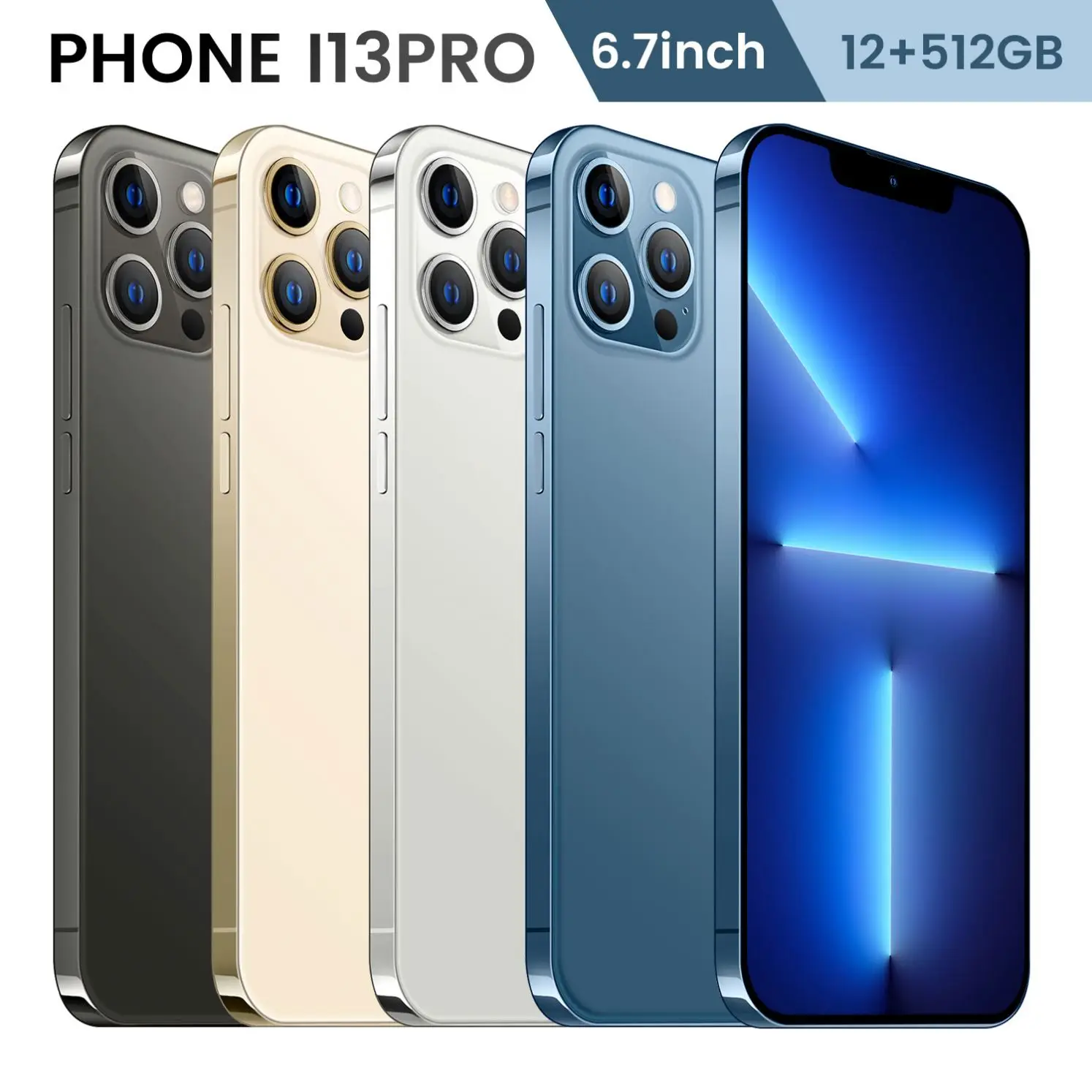 Телефон I13 Pro MAX по самой низкой цене оптом 12 Гб + 512 5 8