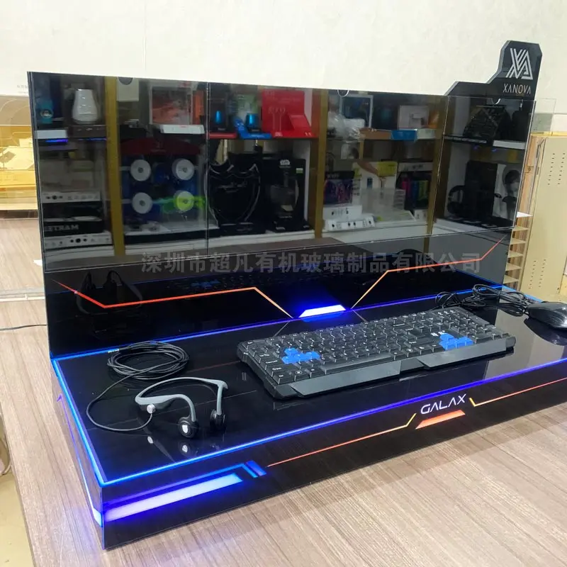 Hot sale customizable plastic display stand cell phone photography accessories acrylic high grade display stand