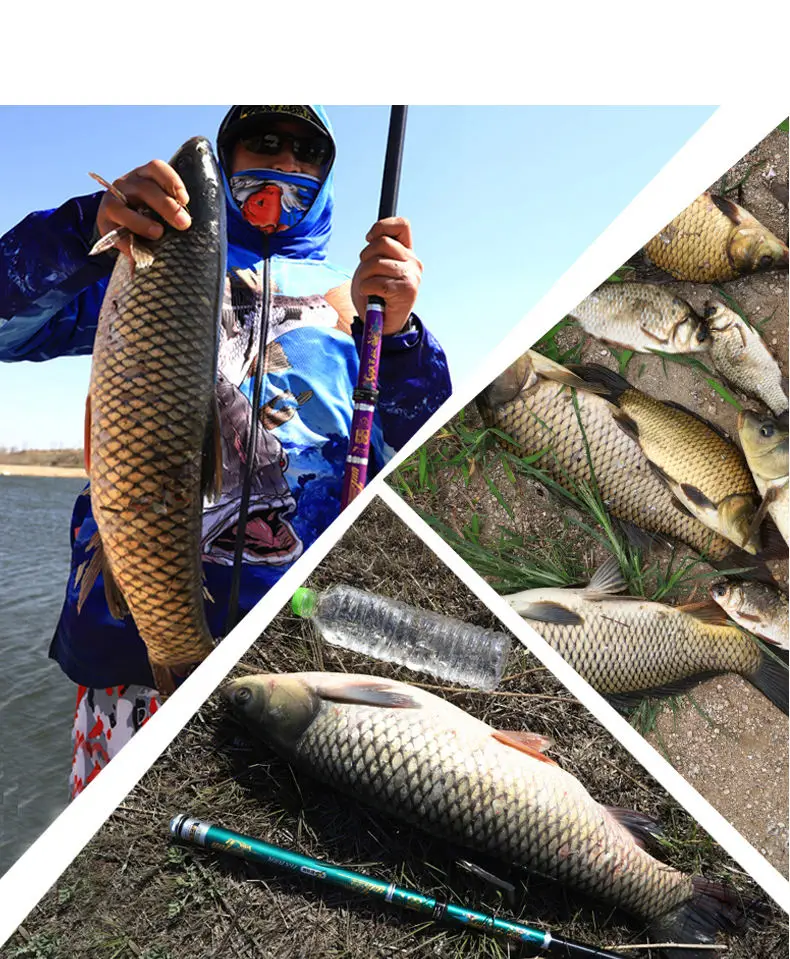 TAIGEK 4H carp fish hard carbon telescopic rod Super light Taiwan freshwater fishing rods