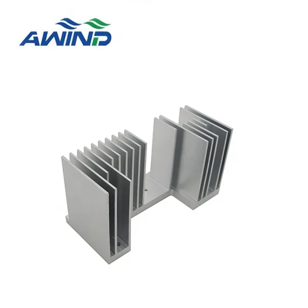 Flexible aluminum extrusions profiles heat sink cooler extrude power heatsink manufacturer