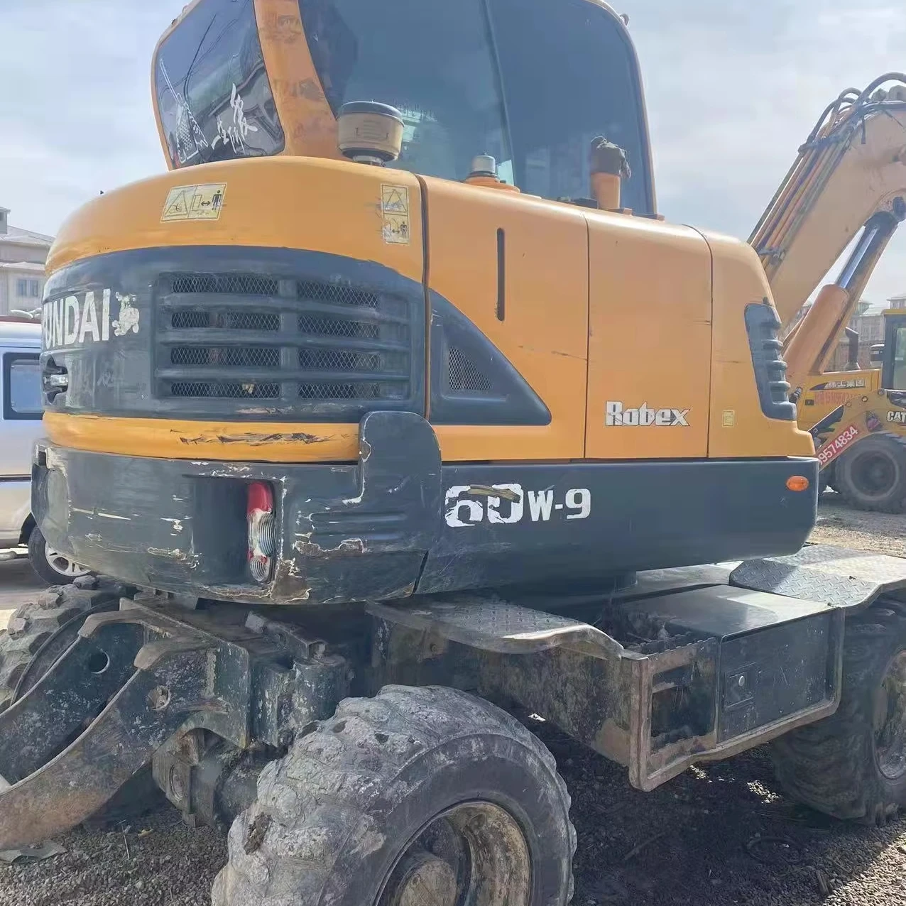 Экскаватор hyundai robex 60-9/мини-экскаваторы для строительной техники