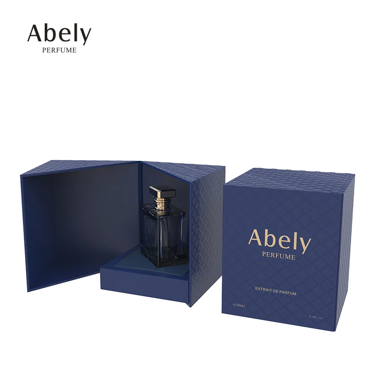 Abely Factory Wholesale High Quality Luxury Perfume Bottle Box Perfume Gift Box Clamshell Perfume Packaging Box