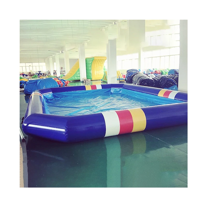 Chinese Factory Hot Sale  inflatable swimming pool with slide swimming pool large inflatable