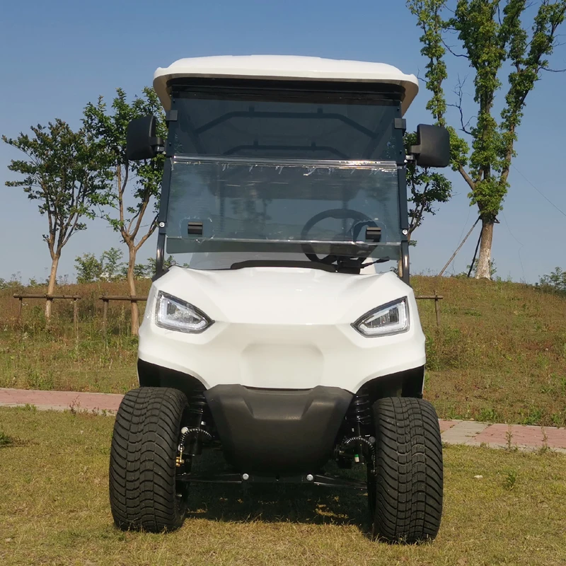 Lithium Battery Powered Front Independent Suspension 5KW/7KW AC Motor 8 Seater Electric Passenger Golf Cart for sale