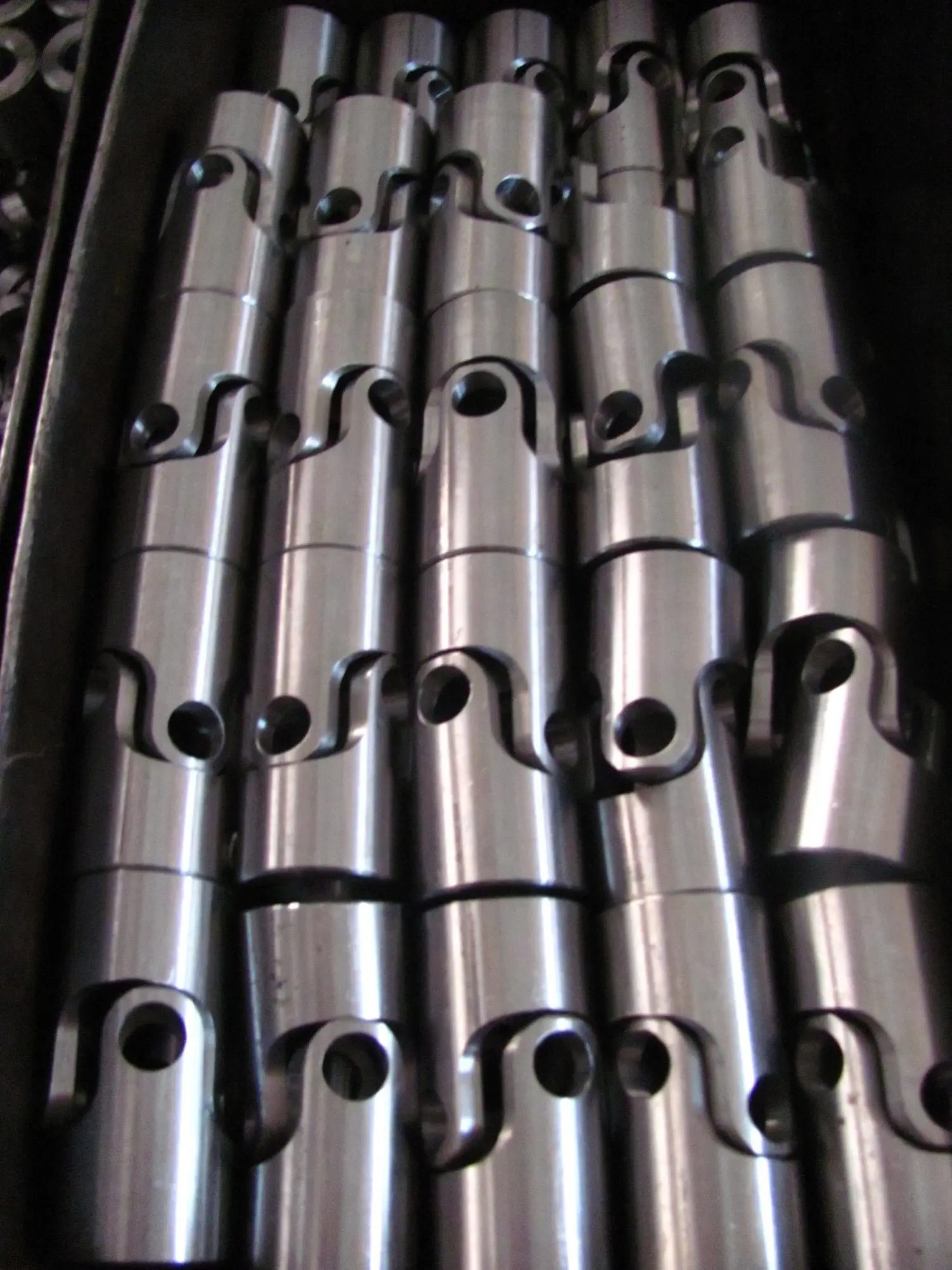 Single Universal Joint OD 55mm Bore 25mm Customized Shaft Steering Universal Coupling