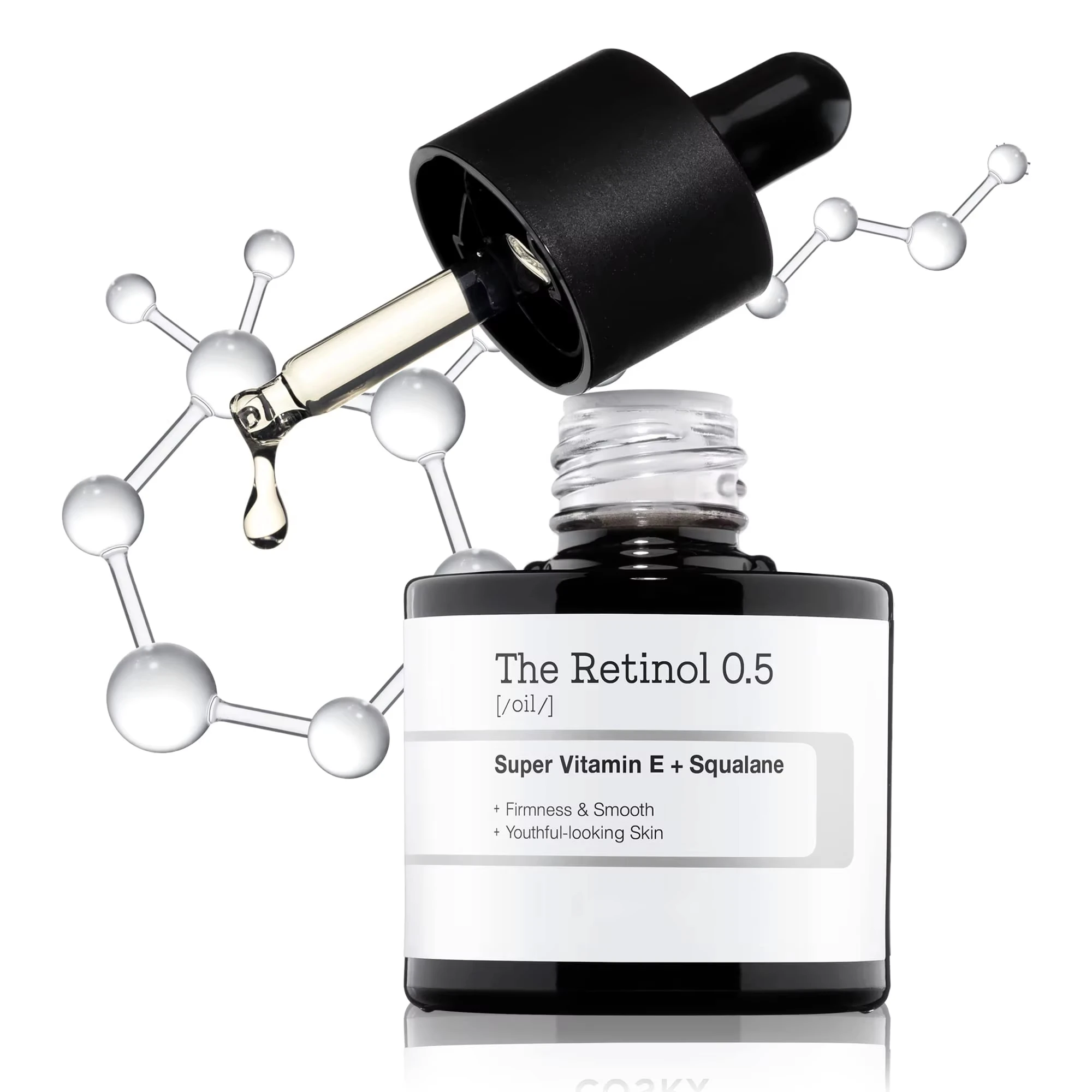 Retinol 0.5 Oil, Anti-Aging Serum with 0.5% Retinoid for Face Care, Fine Lines and Signs of Aging Korean Skincare