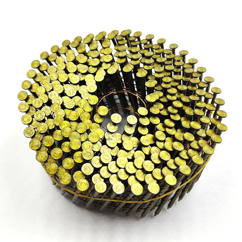High quality Coil  nails for pallet making manufactured by the most professional Tianjin Huazhen Fasteners