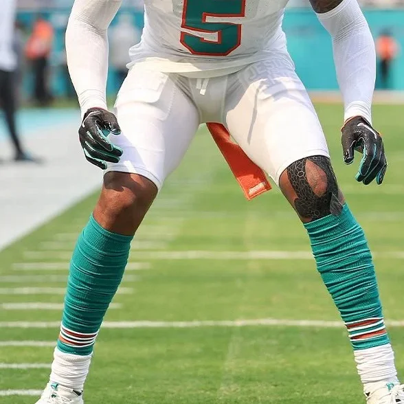 LINGTU Custom American football socks soccer socks rugby socks