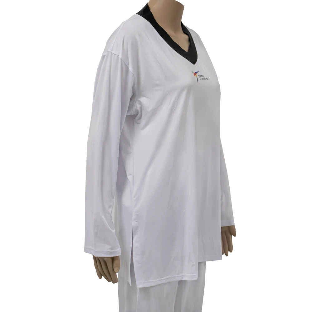 Factory Direct Selling Summer White Light Weight Breathable Taekwondo Dobro Wtf Uniform For Taekwondo Competitions