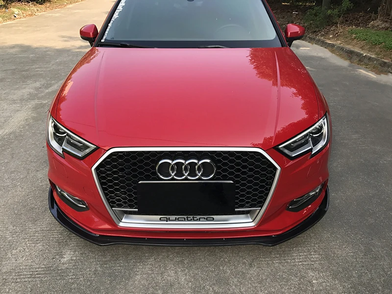 Подходит для комплекта обновленного корпуса Audi A3 17-19 RS3 решетка радиатора средней сети