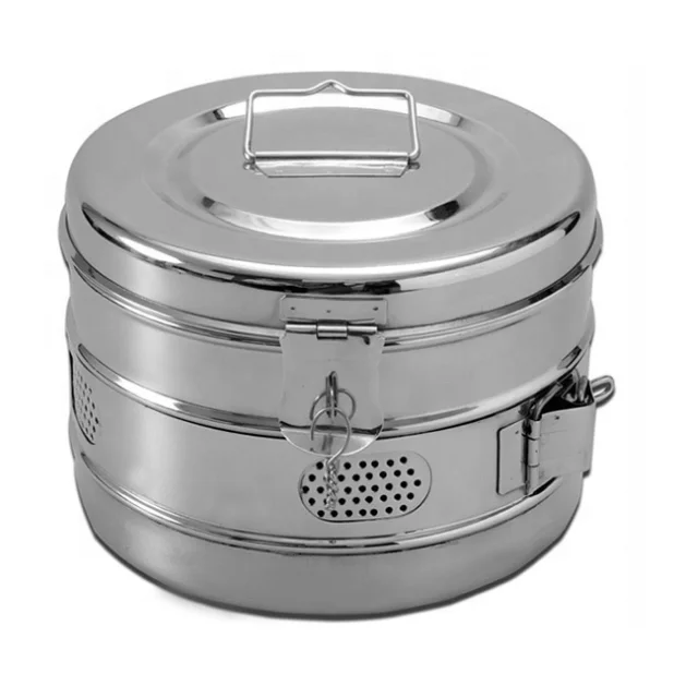 Dressing Drum For Hospital Hollowware Used In Surgeries And Dressing