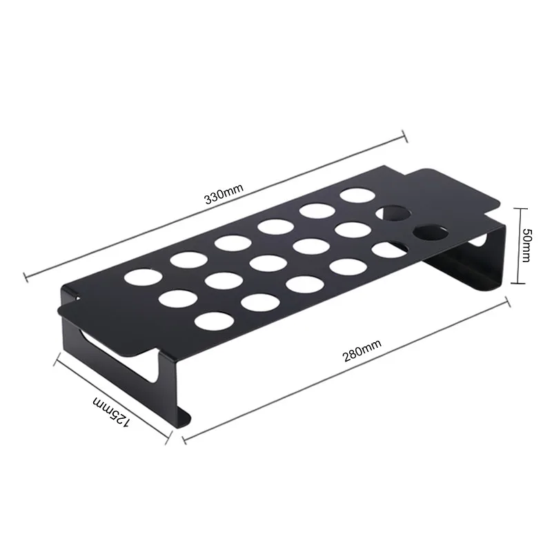 carbon steel nonstick coating chili rack jalapeno rack jalapeno roaster with  double handles for outdoor barbecue grills