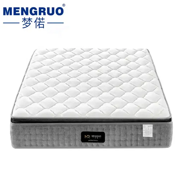 Wholesale luxury quality hotel furniture mattresses roll up pocketed king queen size memory foam pocket spring mattress in a box