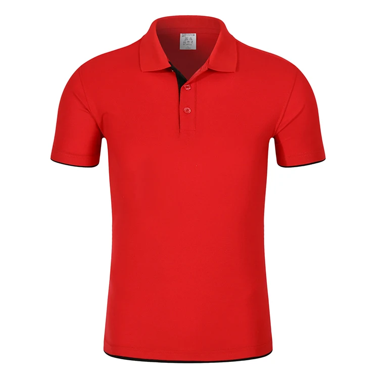 
Eco-friendly short sleeve printed polo sport tshirt printing custom t shirt 