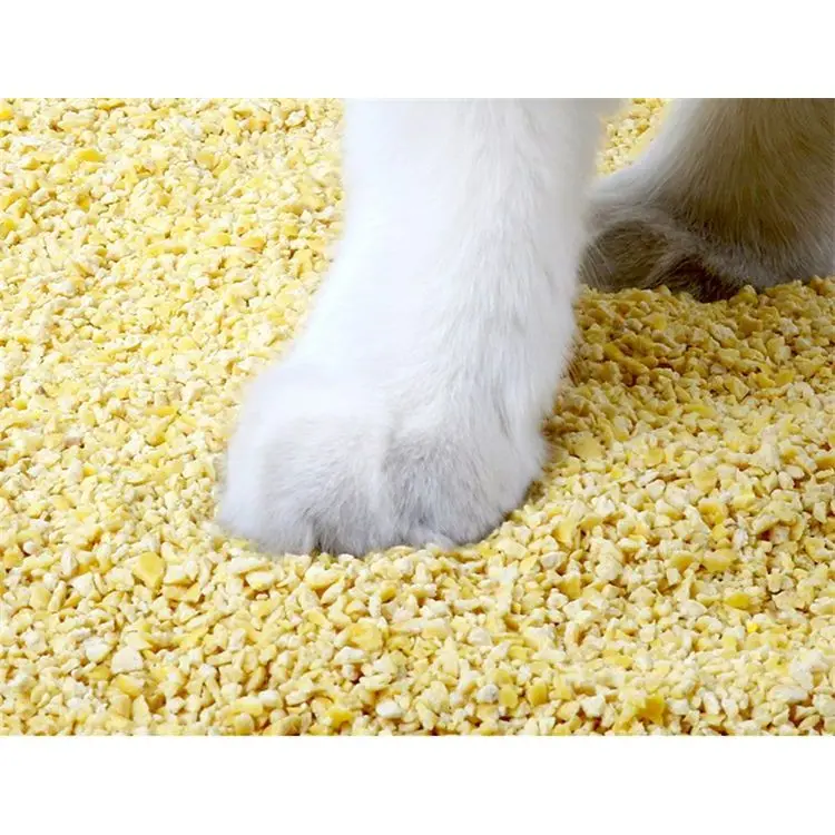 Lovepet Hot selling Pet Products Super Deodorant Degradable Kitty Sand 100% Natural Broken Millet Cat Litter