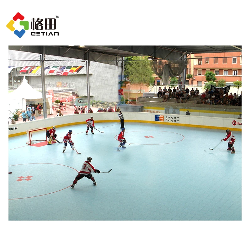 International certificate quality assurance european inline hockey flooring