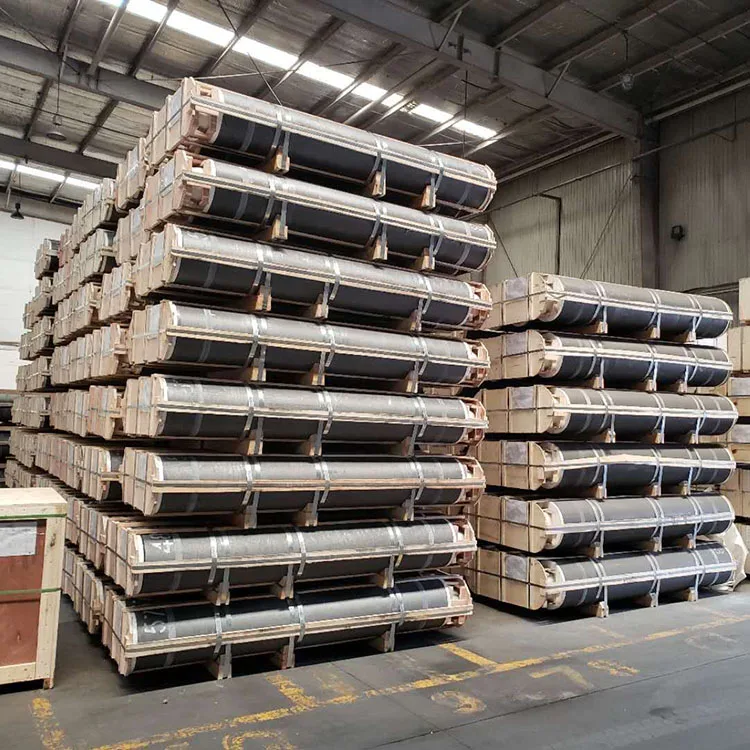Graphite Electrodes Sale Electric Arc Steelmaking Furnace 100 Needle Coke UHP 600mm Cases Max Silicon Steel Block Power