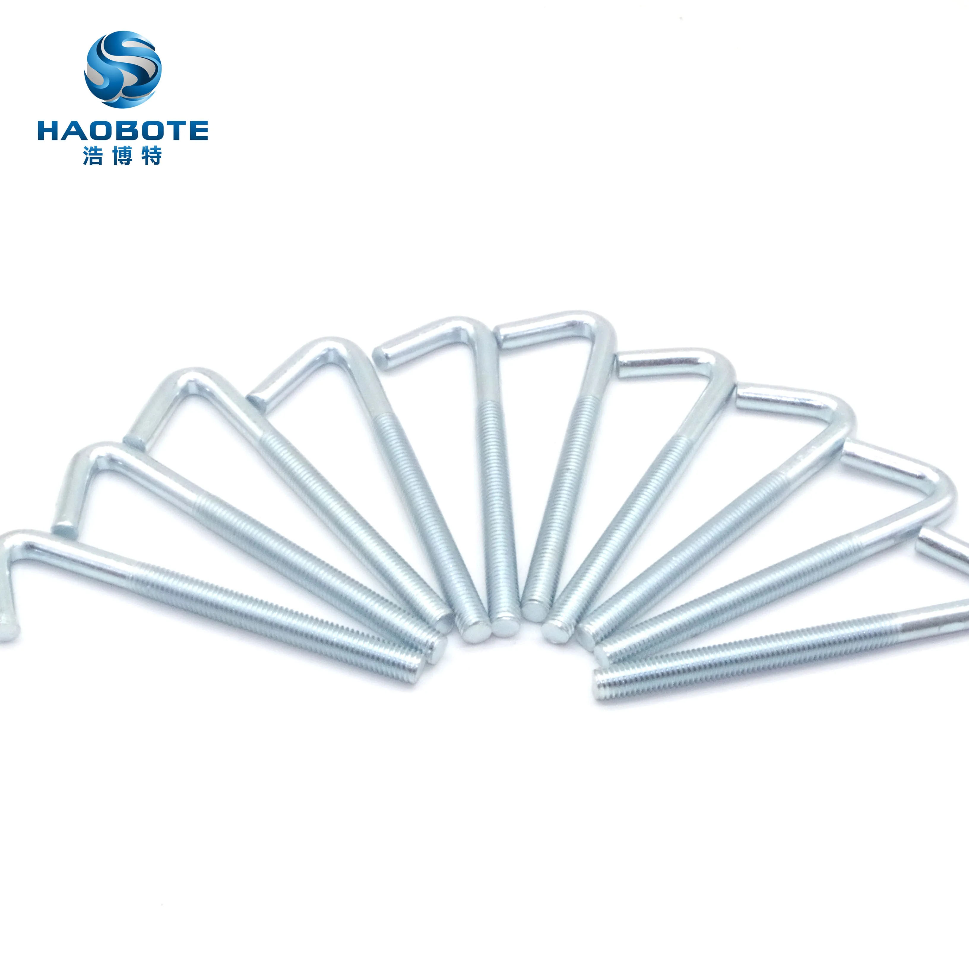 
 Болты с крючком L-типа и деревянной резьбой 7 типов  