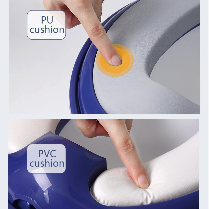 Eco-friendly Children Size Simulation Plastic Commode Toilet Seat Latest Potty For Baby