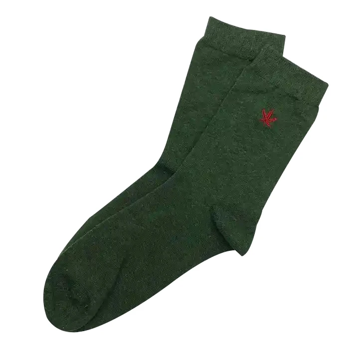 Wholesale Custom hemp organic cotton custom logo OEM socks Sweat-Absorbent Breathable Socks For Men
