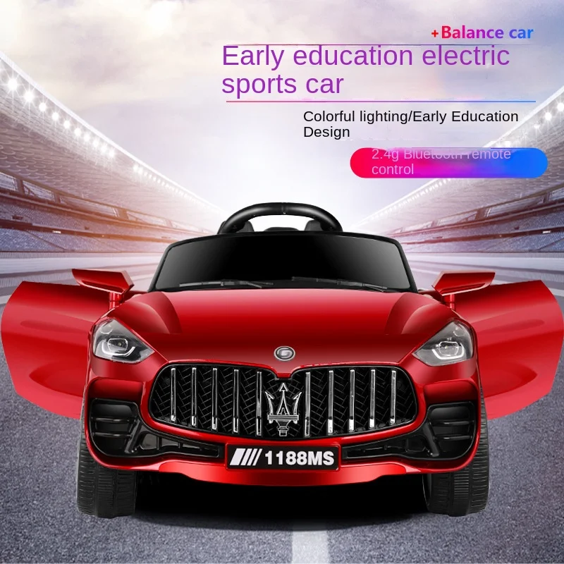 12V7A electric car for children new style children electric car with remote control boy and girl 2seats dual drive children car