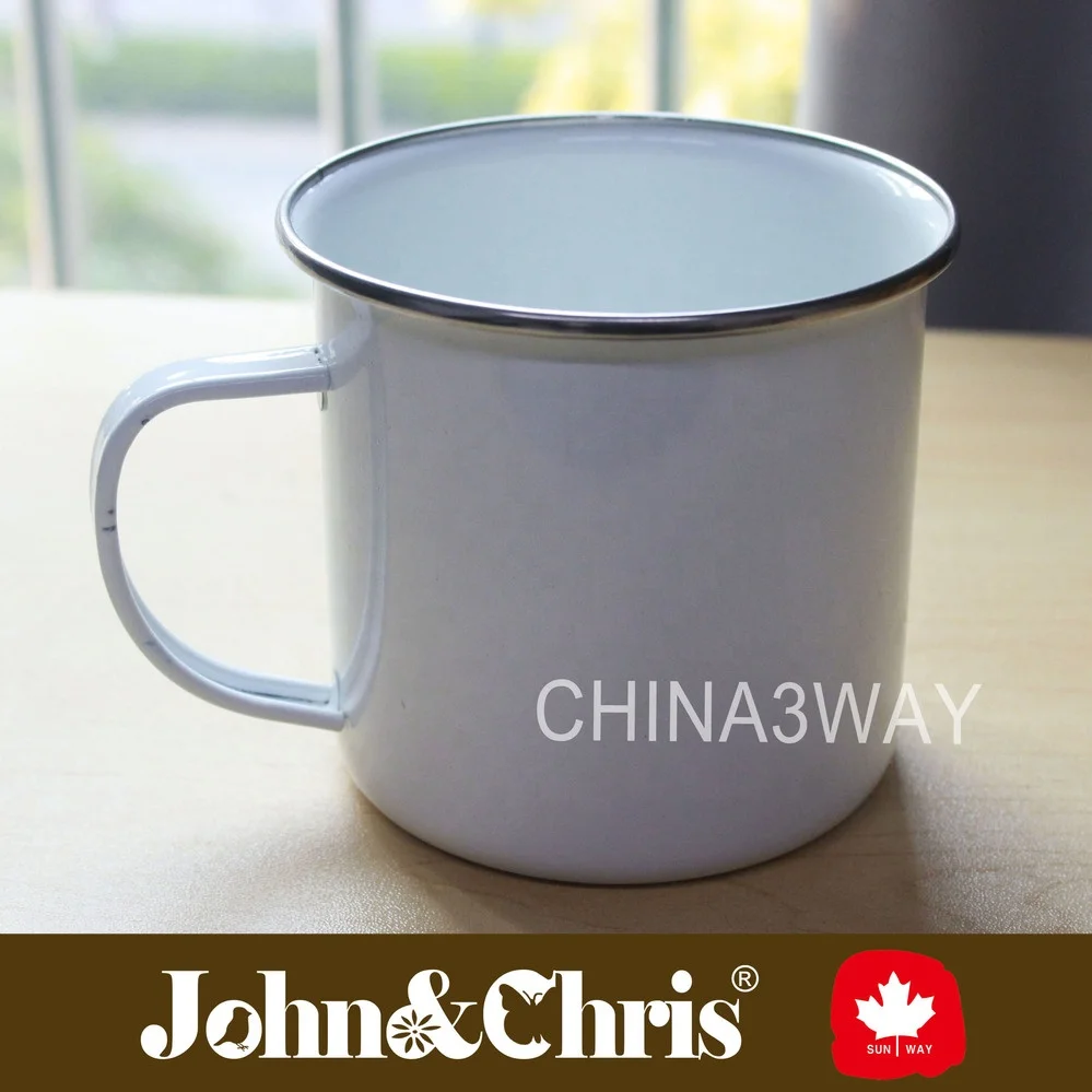 Unbreakable Tableware Sets Metal Enamel Steel Plate Dishes For Food Round Enamel Metal Plate