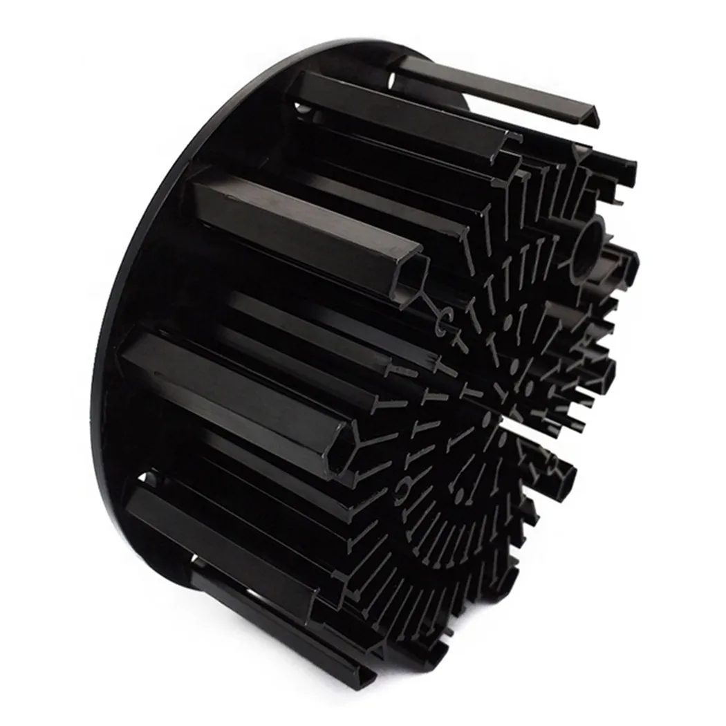 Factory Custom Circular LED Heatsink Radiator Aluminum 30w 50w 200w Heat Sink for Household Lamp Radiator Replaceable