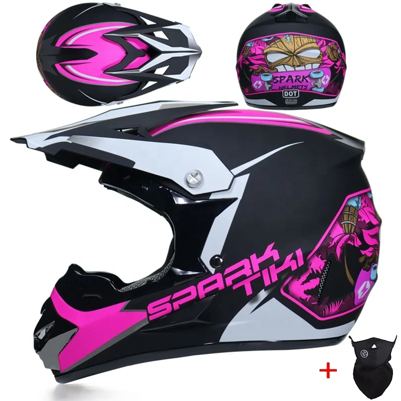 New Arrivals Motorcycle Helmets Abs Unisex Dot DH Motorcycle Racing Helmet Off-road