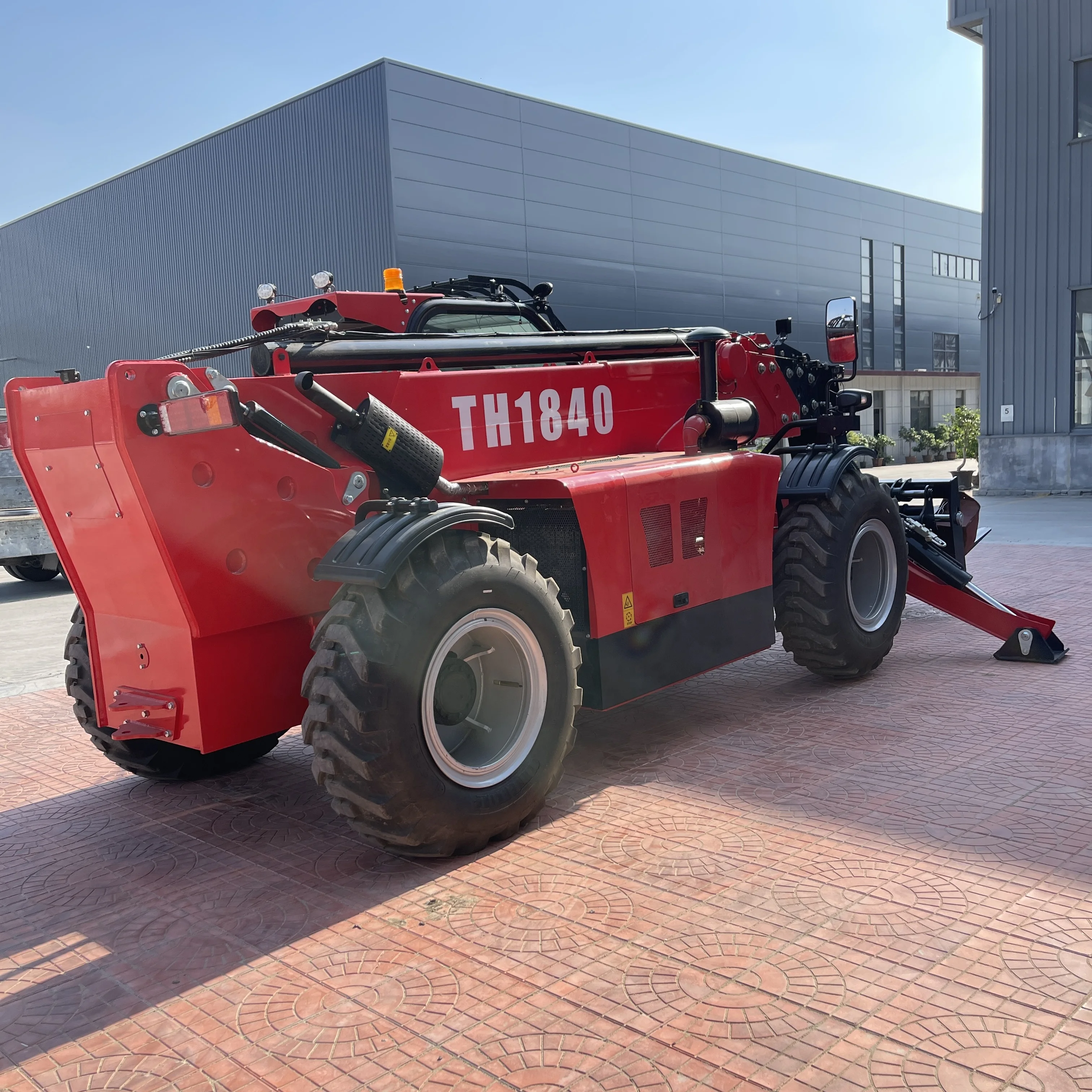 Lifting Machine 4X4 Telehandler Forklift 4ton 18 m telehander for sale with Europe 5 engine