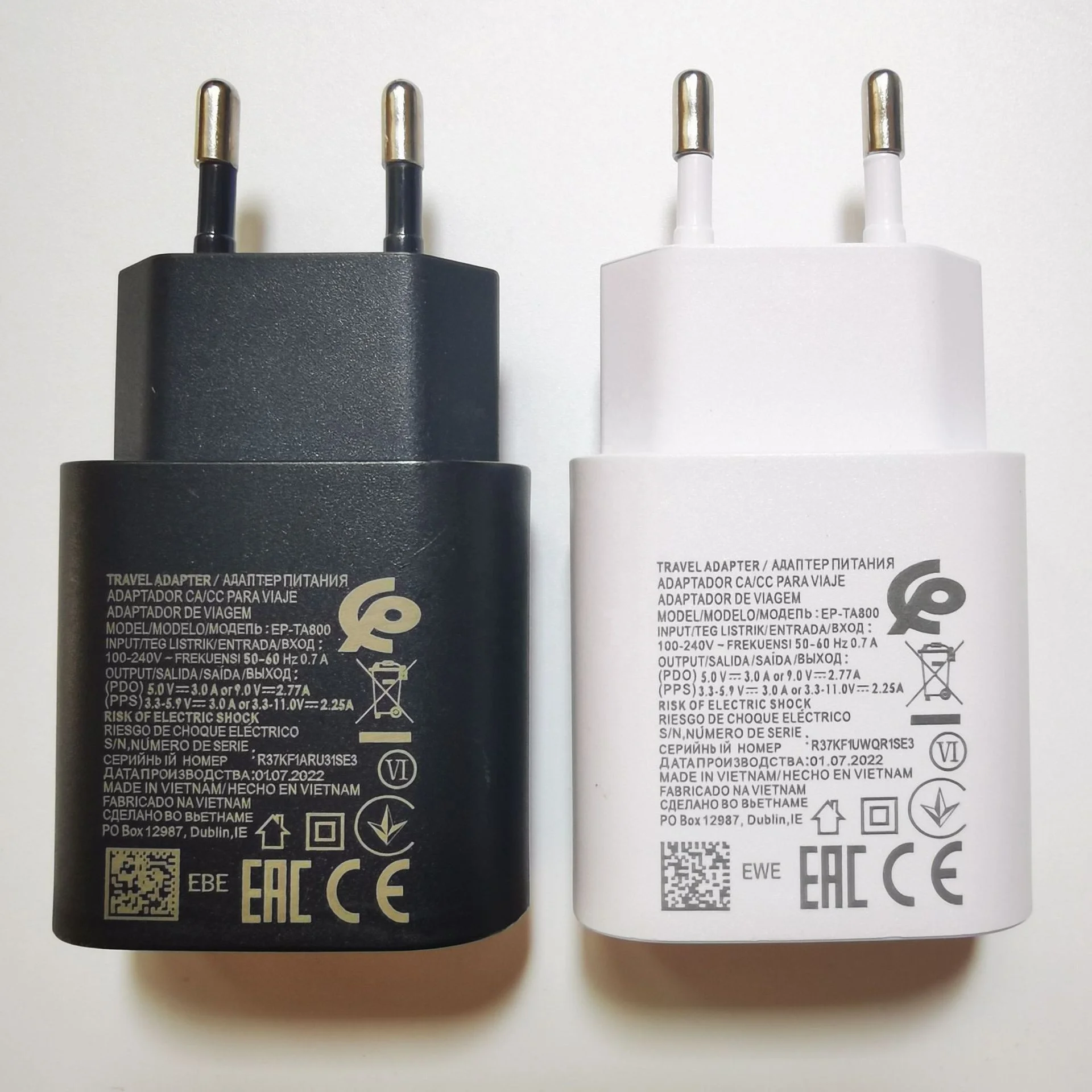 EP-TA800 Original For Samsung Note 20 10 25W Super Charger Adapter PD Charger 100/150/200cm USB C To USB C Line For S20 FE S20+