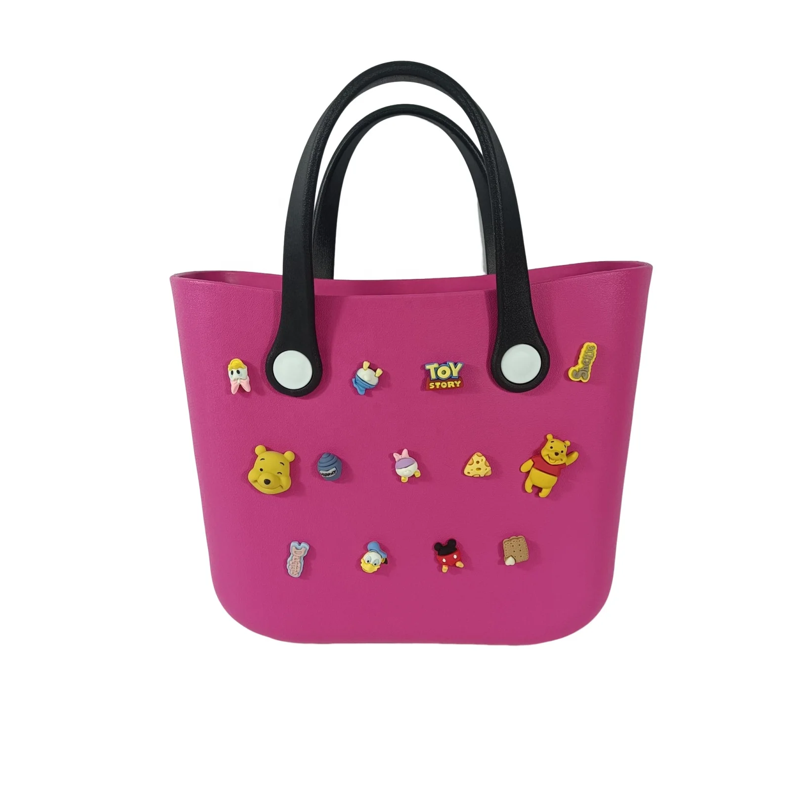 Custom summer rubber large eva tote bag beach waterproof women clutches silicone handbag bags accessories