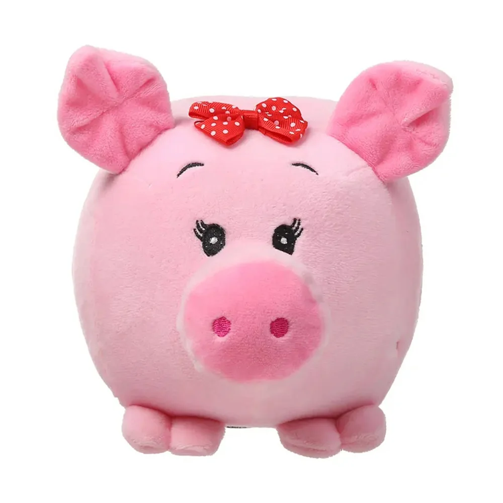 Wholesale Plush Pig Animal Money Coin Banks Piggy Bank Money Saving Box Custom Kids Cute Money Box