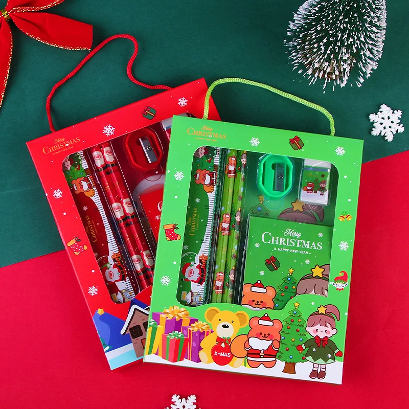 BEYOND 2024 Christmas Stationery Set Kids Gift Set with Planner Pen Pencil Christmas Charcuterie Office Gift Sets Executives