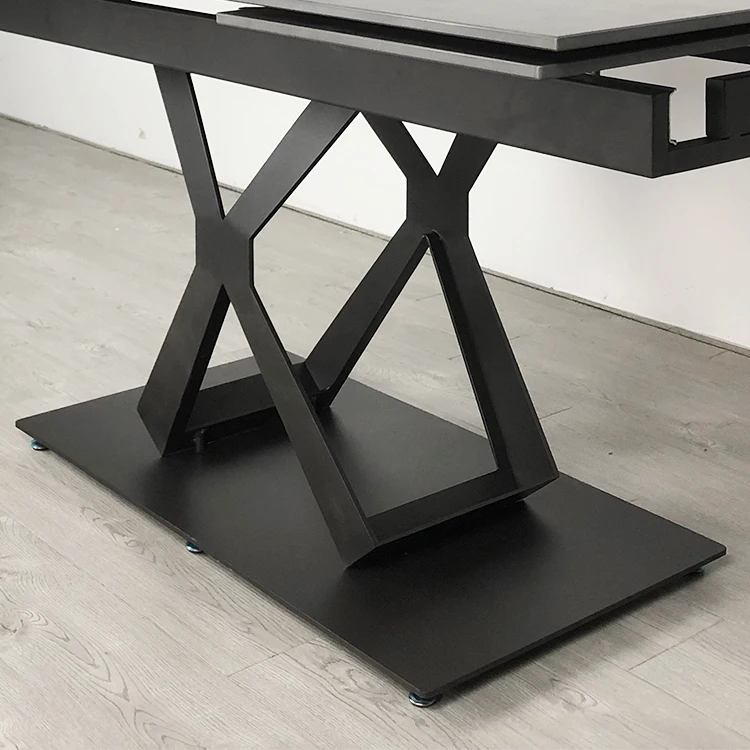 First Class Quality Stretchable Dining Room Nordic Luxury Modern Dining Table