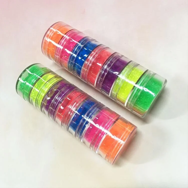 wholesale High Quality neon eyeshadow pigments 7 Colors per Set