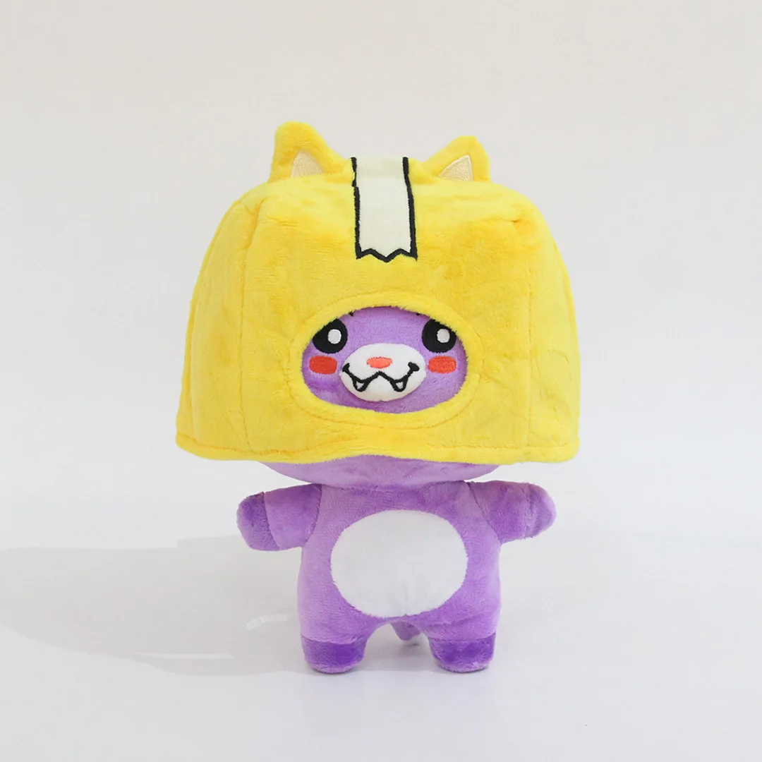 Kawaii Lankyboxed Plush Doll Lanky Boxed Foxy and Boxy Plushie Pillow Cartoon Robot Soft Stuffed Toys Birthday Gift Bedtime Toys