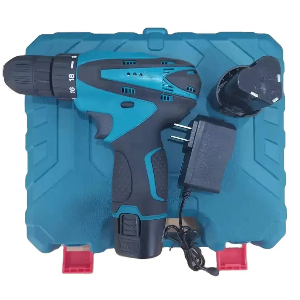 Hot Sale New portable professional multi-functional electrical impact drill  hardware tool set box