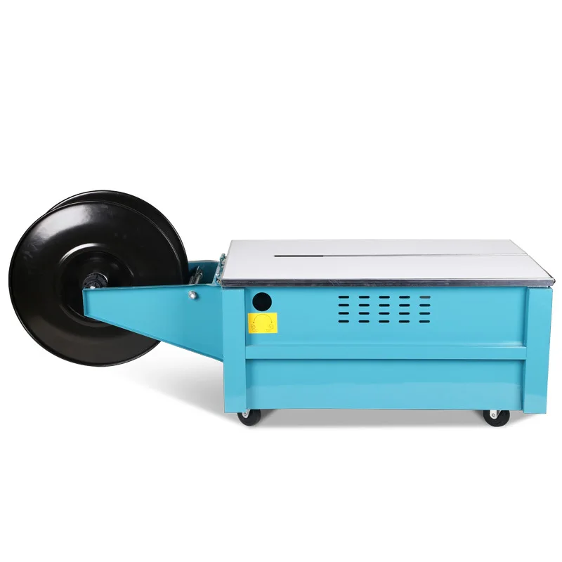 China Brand low table pp portable strapping machine polypropylene plastic machines