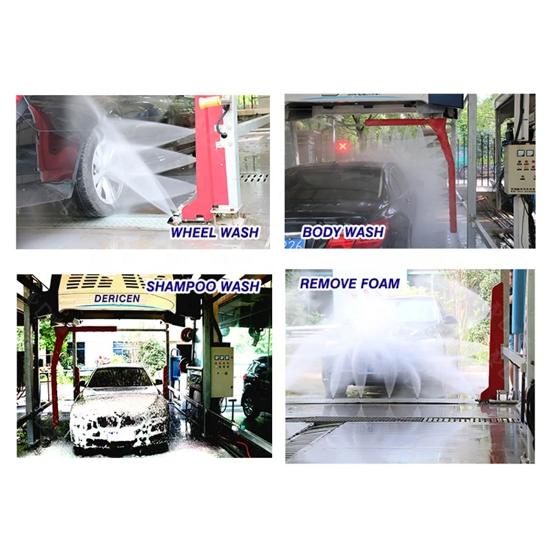 Dericen DWS4  automatic low price car wash machine auto car wash machine