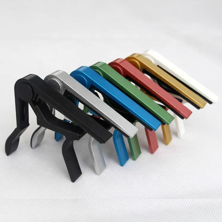 Wholesale cheap fashion mini comfortable custom acoustic electric color guitar capo