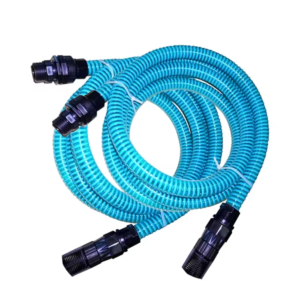 High Pressure Low Cost Customized Drain Flexible Water PVC Discharge Garden Pump Suction Water Hose With NPT Thread