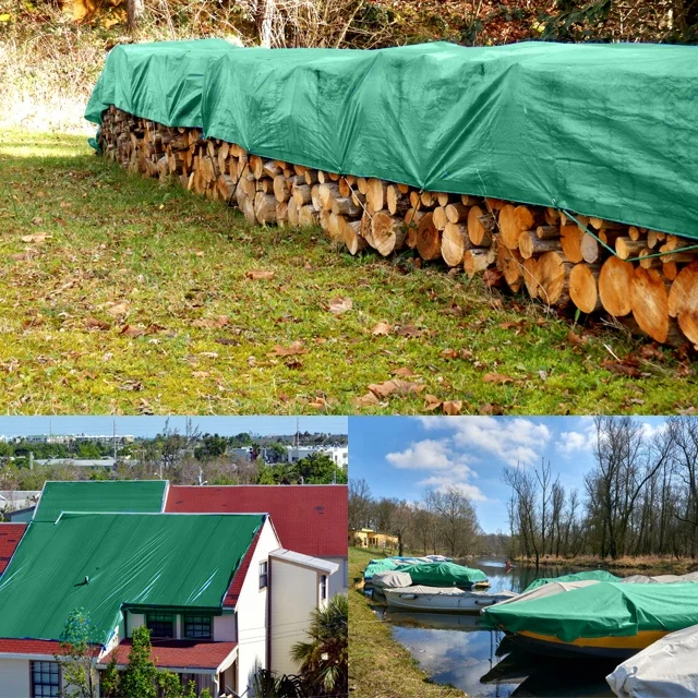 
600d Fire Resistant Plastic Materials Tarp Woven Covers Laminated PE Tarpaulin Tent Fabric 