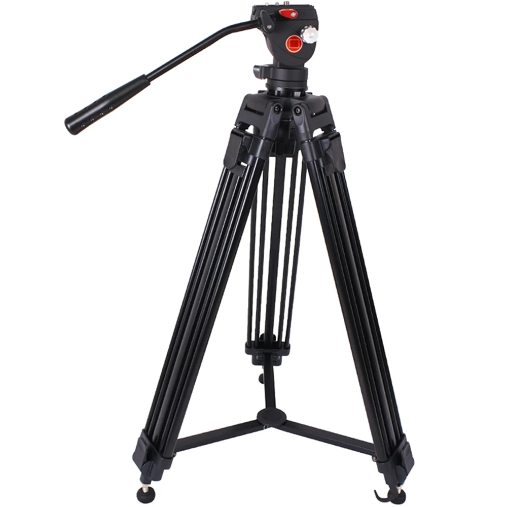 BZ DV heavy tripod DV tripod fluid pan-tilt camera suitable for interviewing telescopic tripod heavy photography accessories