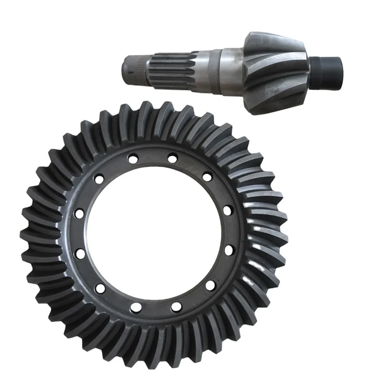 Wheel Loader Parts gear set 7:37 Spiral Bevel Gear 82214203 For Sale