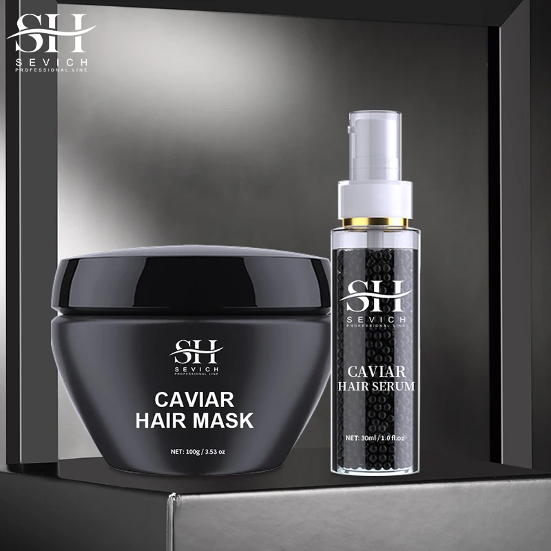 Natural Caviar Argan Oil Hair Mask Keep Hair Shagy And Silky Collagen Hair Mask Treatments